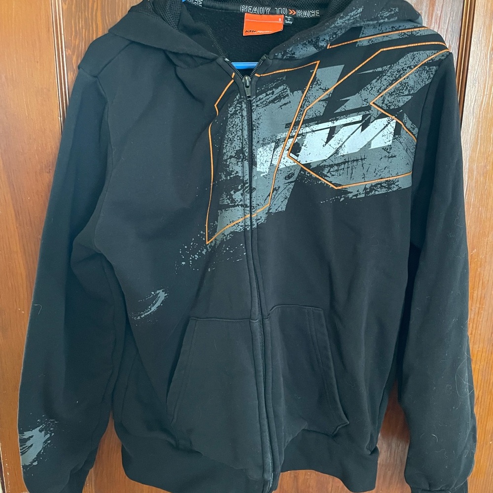 KTM Black Hoodie for Men